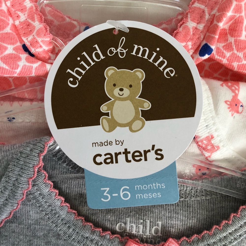 Brand New - Set of 3 baby 3-6 month onesies - Picture 4 of 4